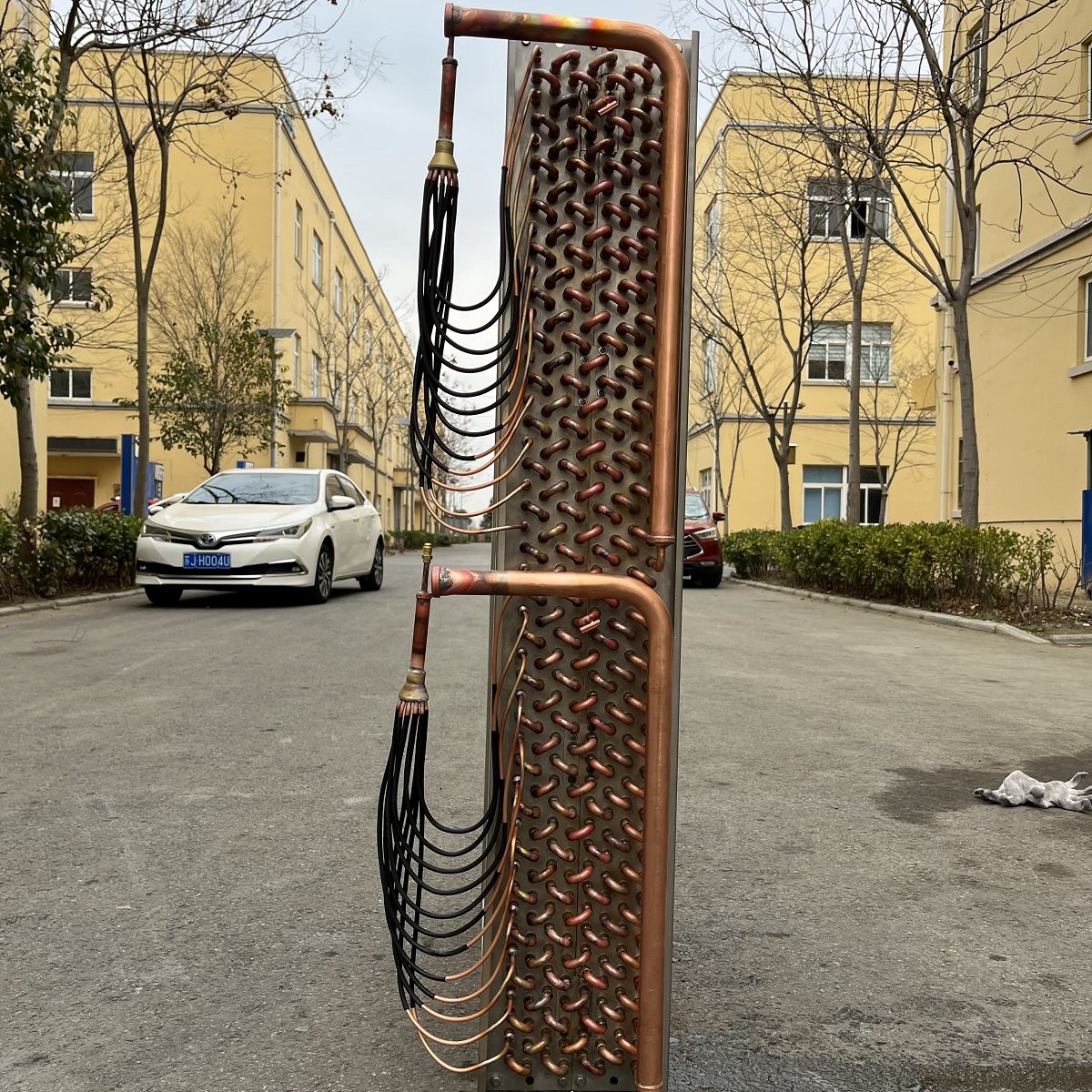 Non-standard Customized Finned Copper Fin Condensers and Evaporators