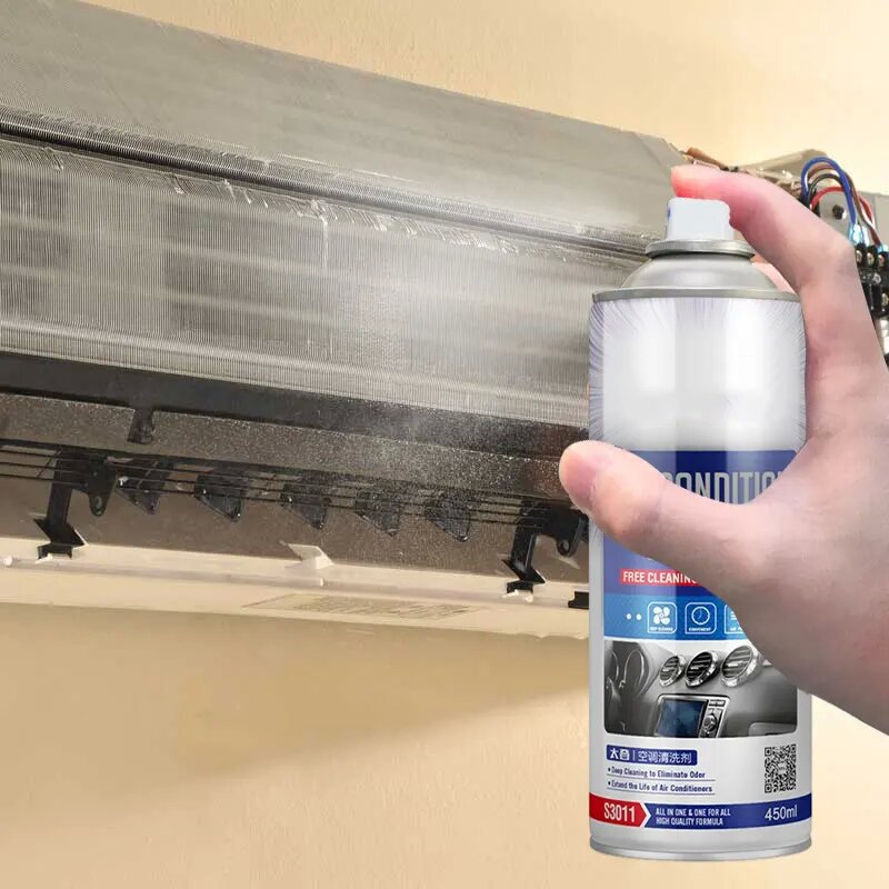 New Arrival Eco-Friendly Air Conditioner Cleaner Aerosol Spray Multi-Purpose Household Chemicals Home Car Duct Cleaning Stocked