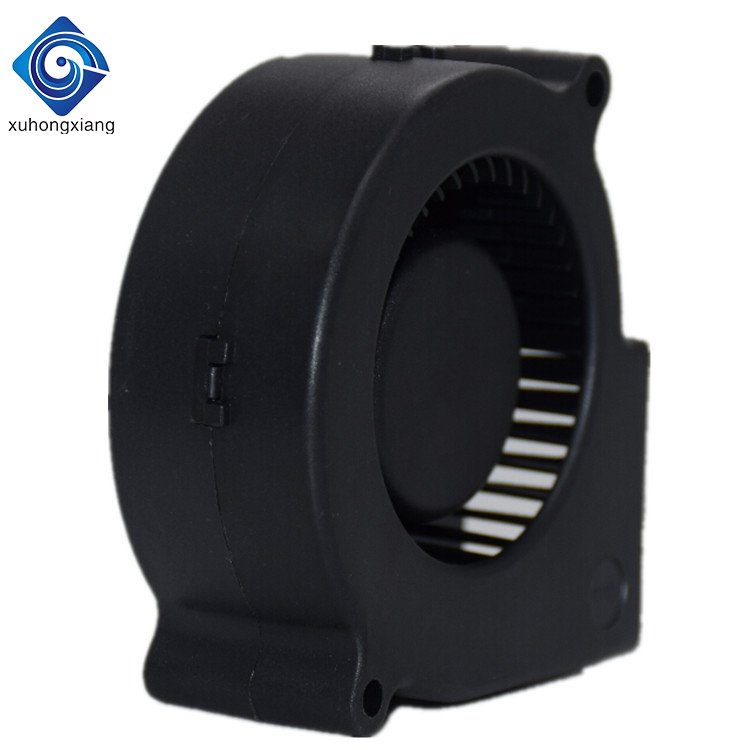 XuHongXiang 7530 DC Blower 12V Low Noise Blower 4500RPM Centrifugal Cooling Fan