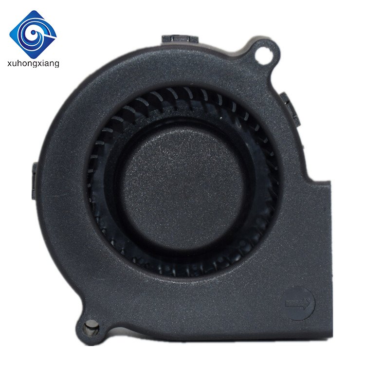 XuHongXiang 7530 DC Blower 12V Low Noise Blower 4500RPM Centrifugal Cooling Fan