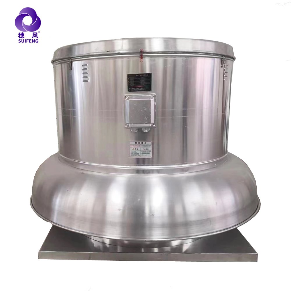 SUIFENG Brand 1hp 2hp Upblast Roof Fan Commercial Blowers Restaurant Food Truck Exhaust Fan