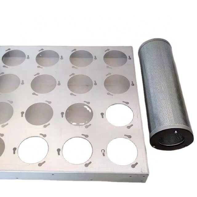 HVAC air Cleaning Unit Hepa Carbon Filter Cartridge 145mm X 600mm Cylinder for Frame 610mm X 610mm X 70mm