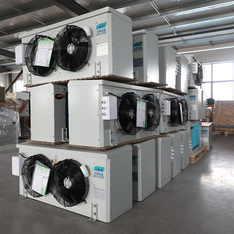 Factory Supply Monoblock Evaporative Air-Cooled Scroll Compressor Unit Condensing Unit for Cold Room