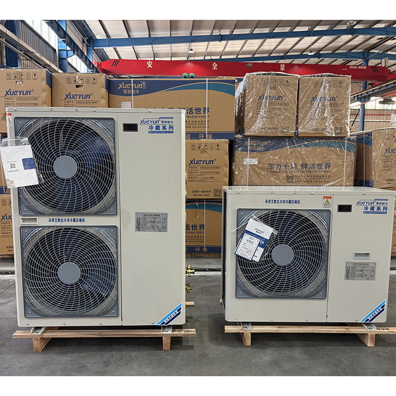 Factory Supply Monoblock Evaporative Air-Cooled Scroll Compressor Unit Condensing Unit for Cold Room
