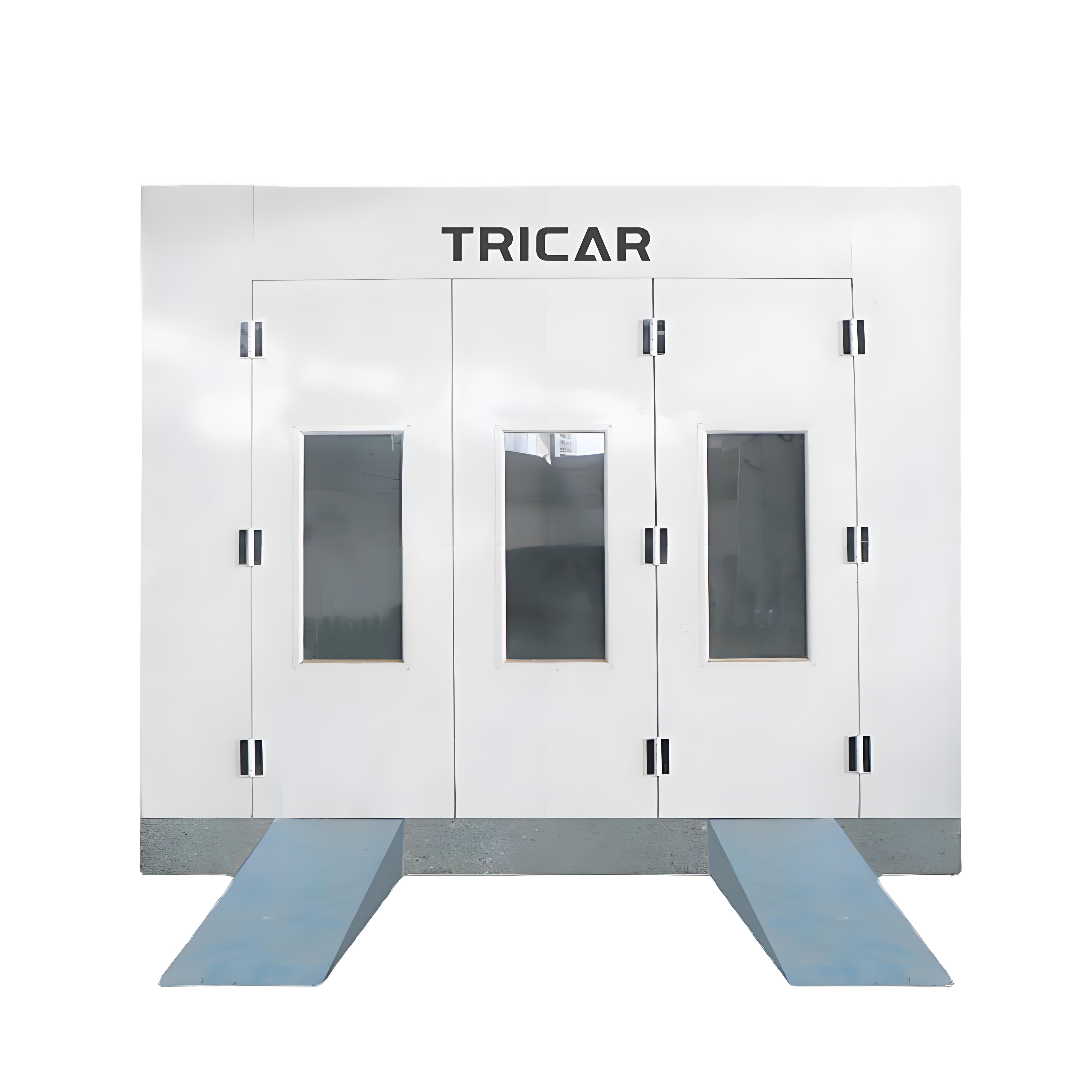Tricar CE Approved Customized 7m Spray Booths Car Paint Booths Automotive Paint Oven Car Painting Cabin for Sale