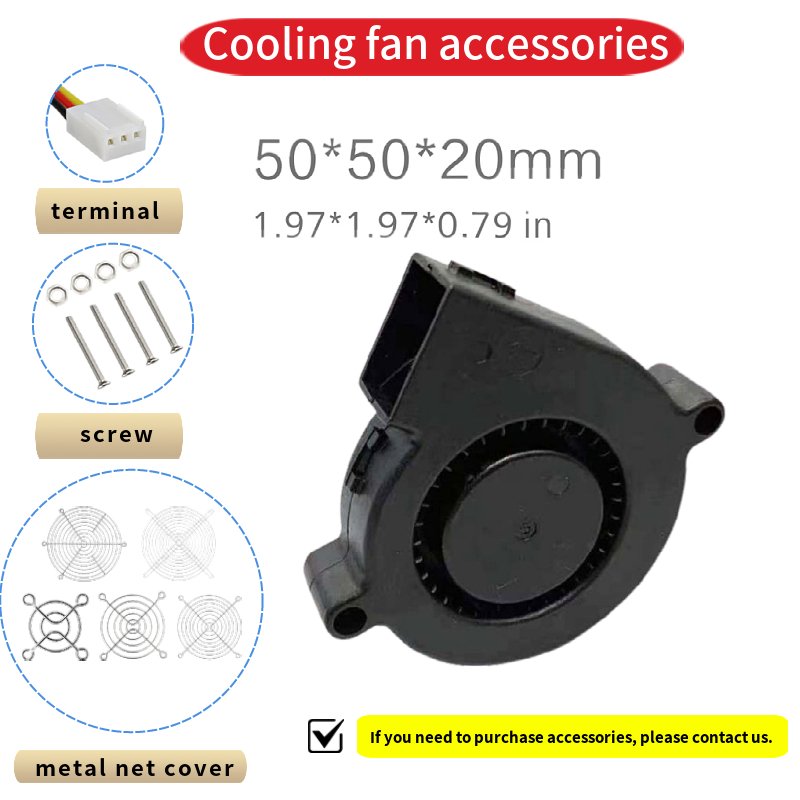 5020mm System Cooling Fan High Quality Ventilation Fan Blower with Competitive Price Blower Fan