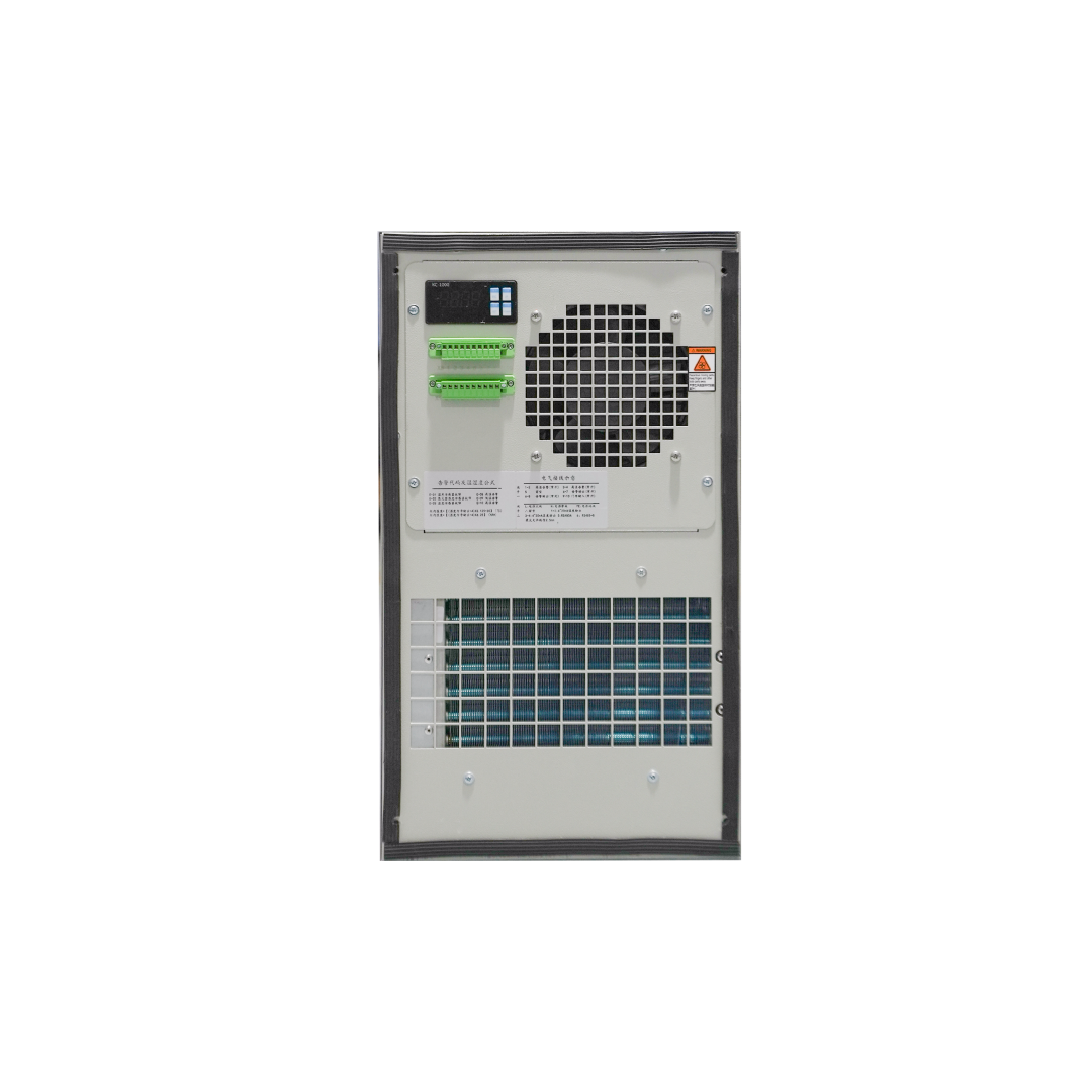 IP55 Door Mounted Telecom Cabinet air Conditioner Power Saving No-condensed Water Low Profile Thin Small Size Pc 300d