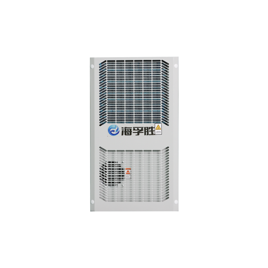 IP55 Door Mounted Telecom Cabinet air Conditioner Power Saving No-condensed Water Low Profile Thin Small Size Pc 300d