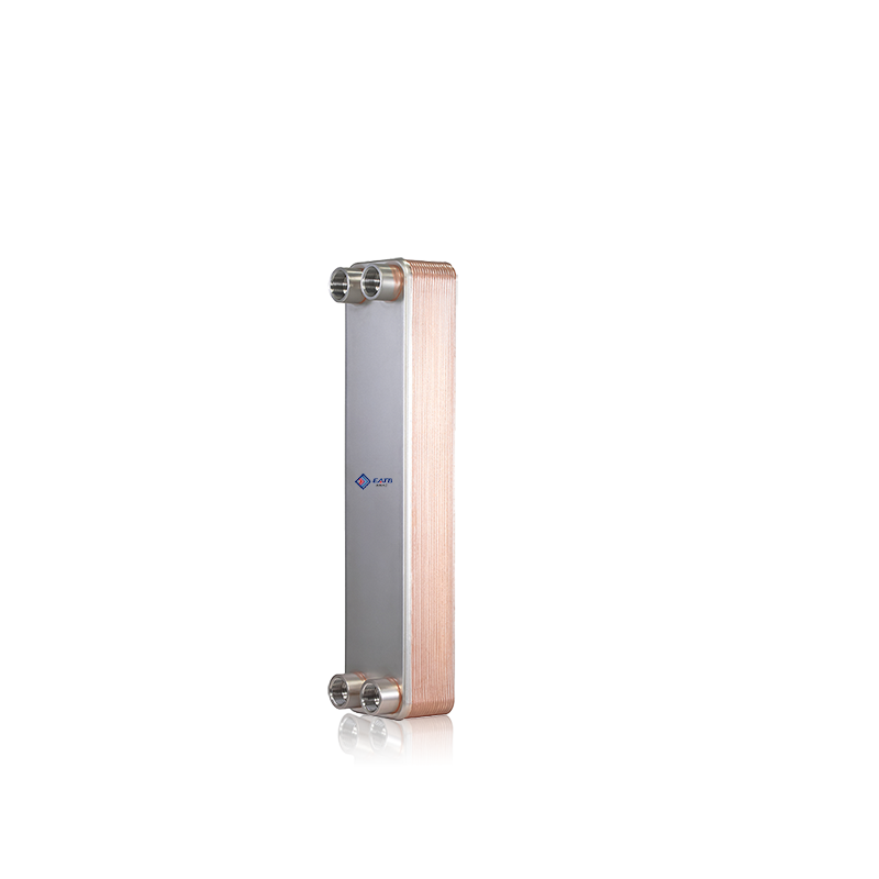 Condenser Evaporator Channel Size PHE BPHE Heat-exchanger Refrigerant R410a Stainless Copper Water Cooled Brazed Heat Exchanger