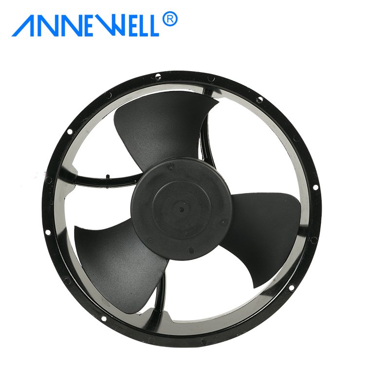 10inch Round Shape 254mm Large Airflow Axial Flow Fan AC 110V 254*89mm For Medical Device Silent Cabinet Exhaust Cooling Fan