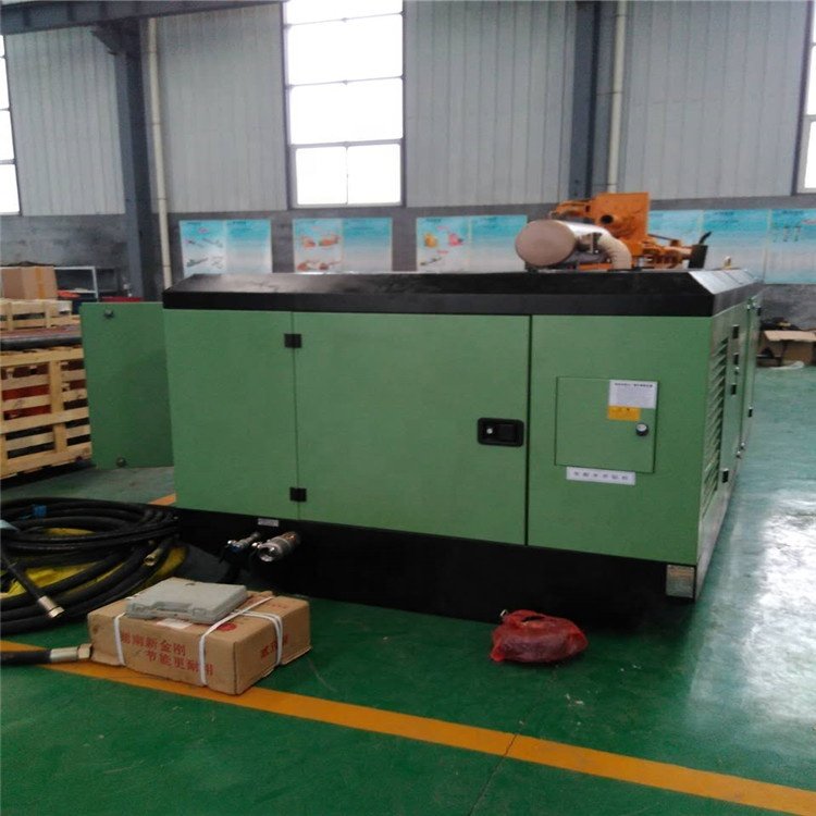 diesel air Compressor Mobile air Compressor for Drilling Well Portable air Screw Compressors for Drilling Rig