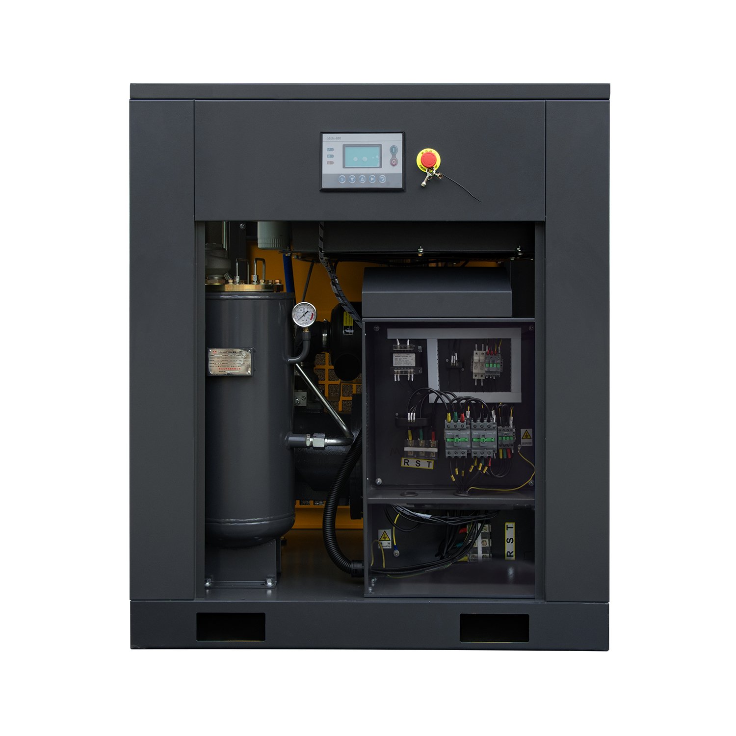 HANDE Industrial Air Compressor 7.5KW 10HP 0.8Mpa 1.0Mpa Fixed Speed Power Frequency Screw Air Compressor Compresores De Aire