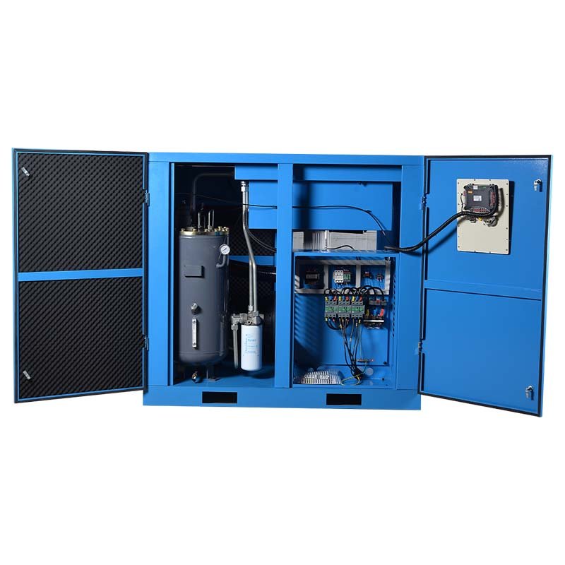 AC Power Electric Direct Driven 7-10Bar 30Kw Stationary Fixed Speed Screw Air Compressor High Quality