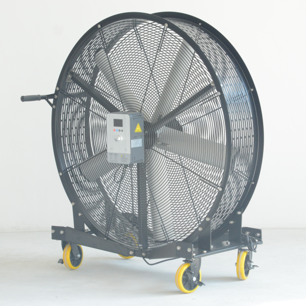 Oversized 6.2ft HVLS Portable Drum Blower Fan 1.9M Giant Industrial Direct Drive Ventolation Fan Cooler Fan