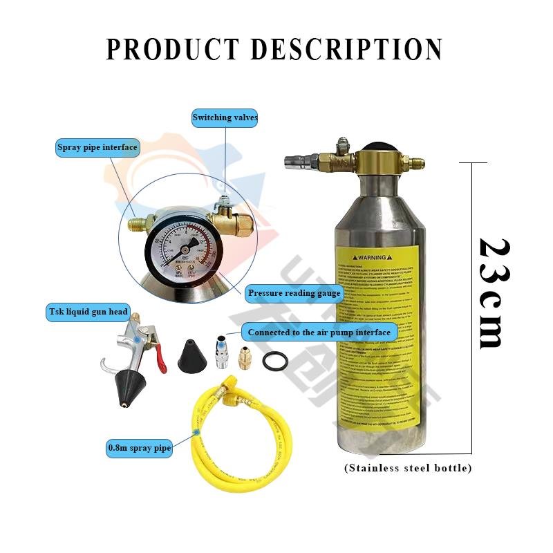 Hot Sale 399 Air Conditioning System Cleaning A/C Rinse Tool Air Conditioner Cleaning Kit A/C System Maintenance Flush Cleaner