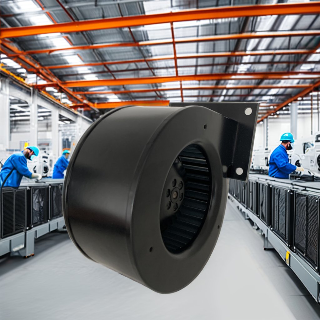 Industrial Ac / Ec / Dc 220v Forward Curved Blower Bearing Motor Centrifugal Fan