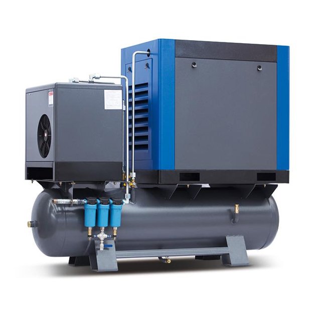 Hot Selling Two Stage Technologically Advanced Screw Type air Compressor diesel Machines Laser air Compressor