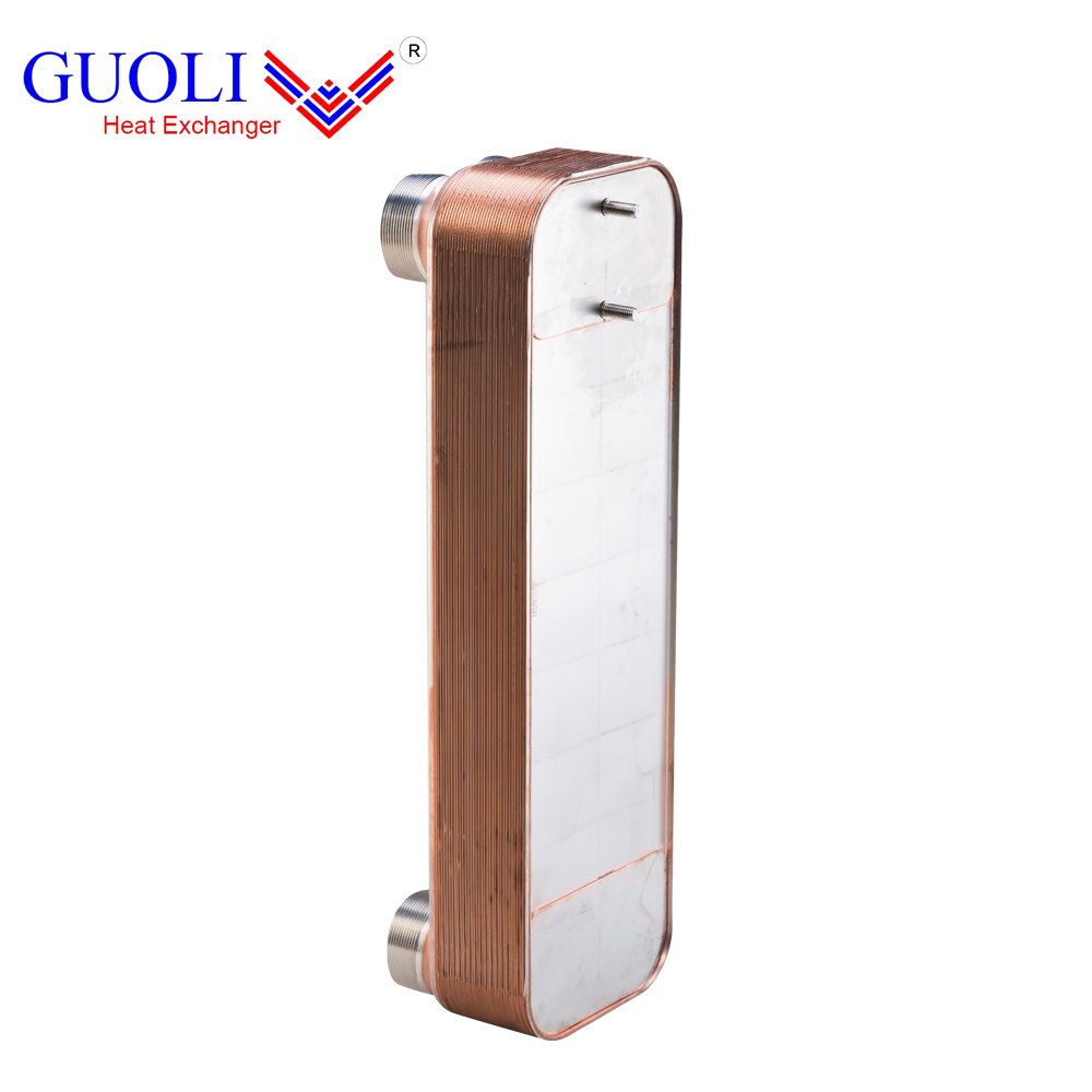 Brazed Copper Plate Cooler for Home & Hotel Use Air Conditioner Condenser Engine Core Manufactured Brazed Plate Heat Exchangers