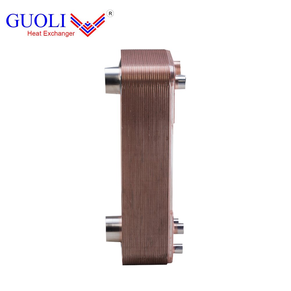 Brazed Copper Plate Cooler for Home & Hotel Use Air Conditioner Condenser Engine Core Manufactured Brazed Plate Heat Exchangers