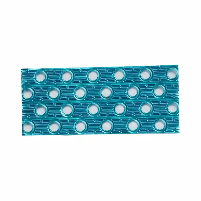 L Shape Copper Tube Evaporator Coil Bule Aluminum Fin Evaporator Coil Heat Exchanger for Air Conditioner