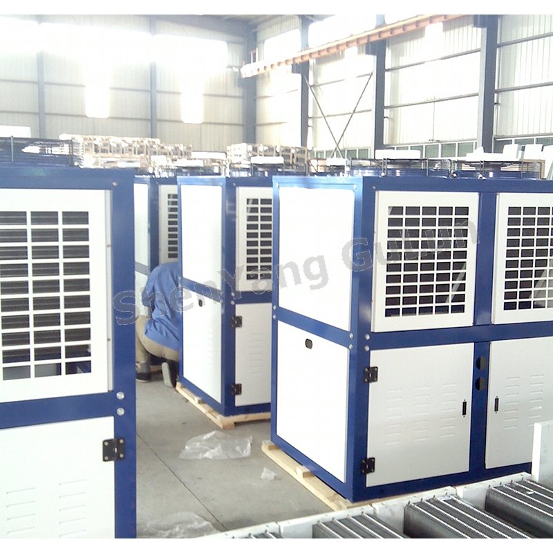 6S32-AL 32HP New Air-Cooled Condensing Units R22 Refrigerant 32 Horsepower Compressor Freezers Refrigeration Applications Motor