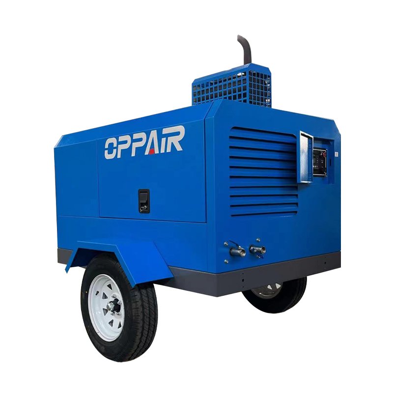 82Kw Good Condition Diesel Air Compressor Diesel Air Compressor