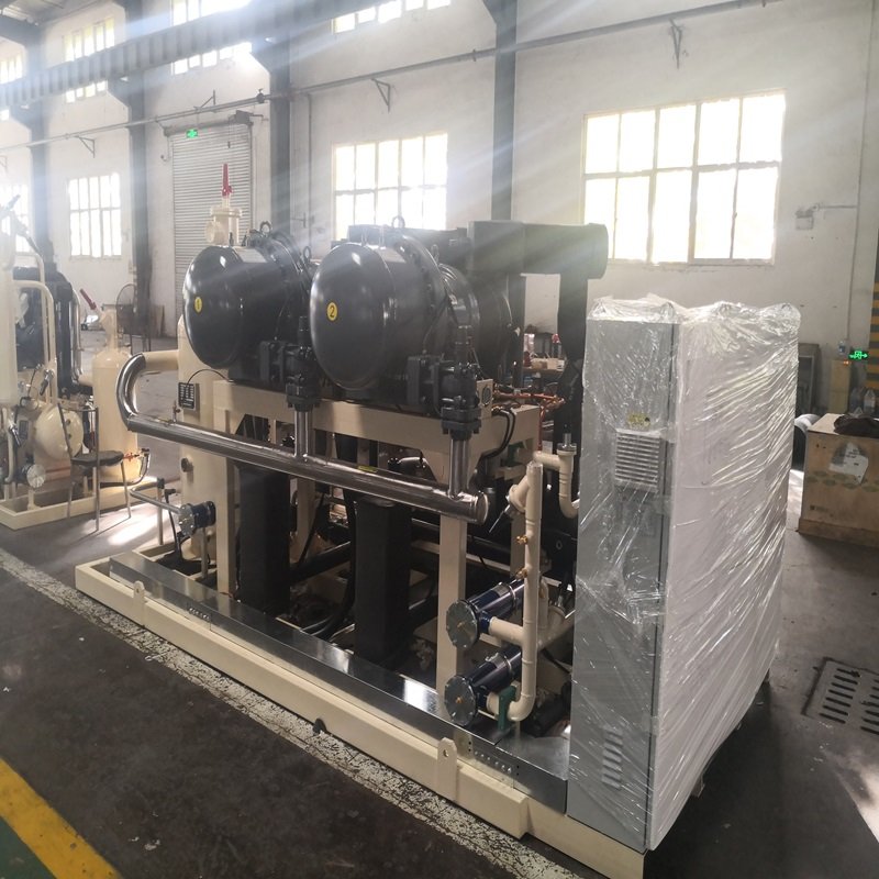High Quality Commercial Semi-Closed Parallel Screw Refrigeration Condenser Unit Industrial Refrigeration Bitzer New Used