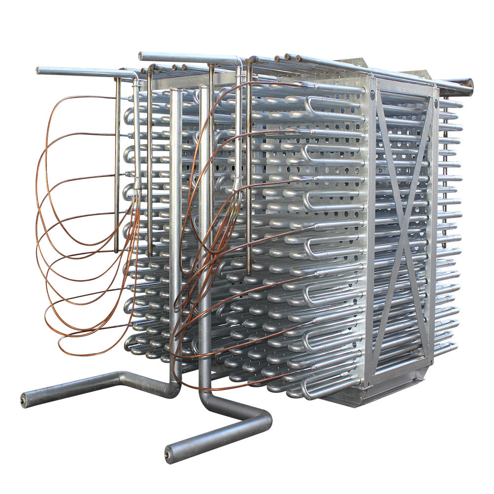 China Factory Custom Cooling System Heat Transfer Tubes Small Pure Coil Heaters Condensers Ss304 Galvanized Heat Exchangers