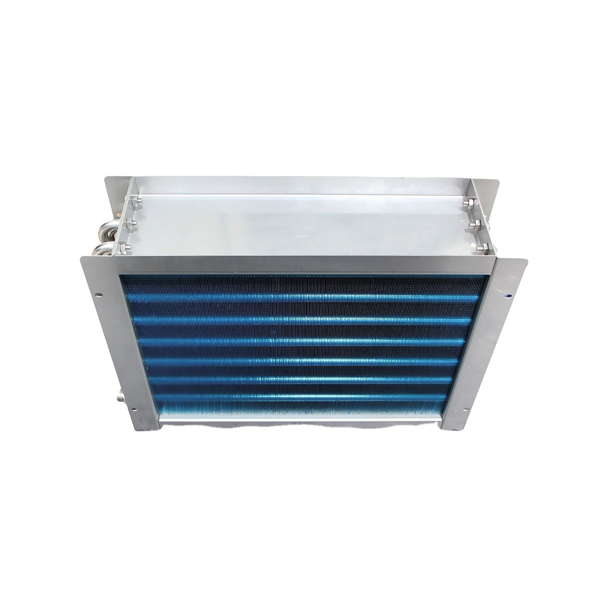 Factory Custom Air Cooled Copper Tube Condenser Heat Exchange Cooler Copper Tube Aluminum Finned Heat Exchanger
