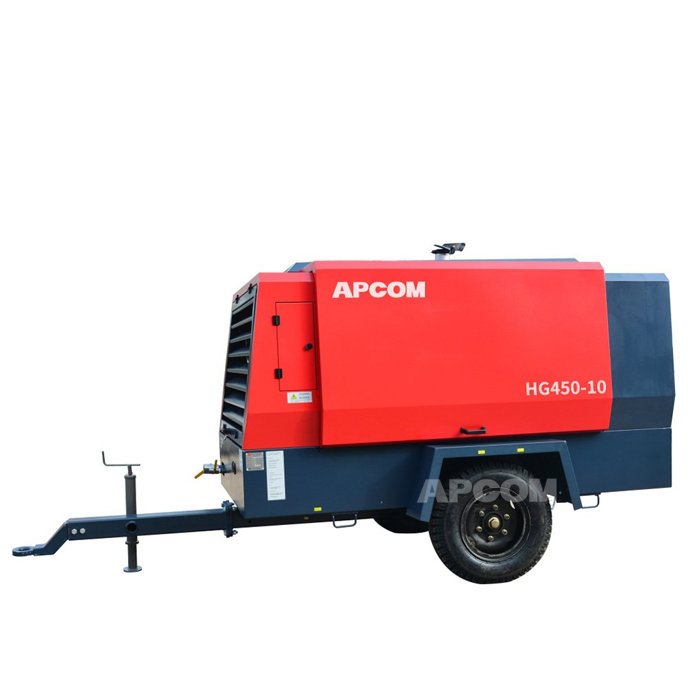 13bar 400cfm Cummins diesel Compressors Mining 180psi Screw air Compresor 400 Cfm 11m3/min diesel Compressor air Air-compressor