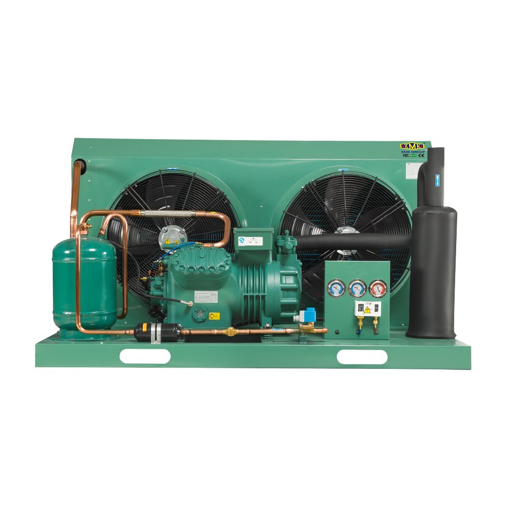 6HP 4CES-6Y Cold Room Blast Chiller Condensing Unit With Original Bitzer China Air-Cooled Semi-hermetic Compressor R290 380V -25