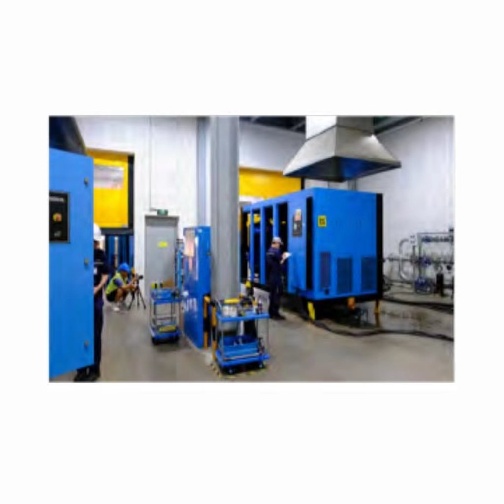 UNITED 1Mpa 355KW 380V/50Hz Two-stage Water Cooled Fixed Screw Air Compressor for Factory Use