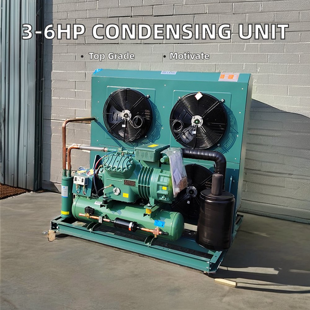 Brand New Bitzer R410A Air-Cooled Condensing Unit High Efficiency and Energy Saving Automatic