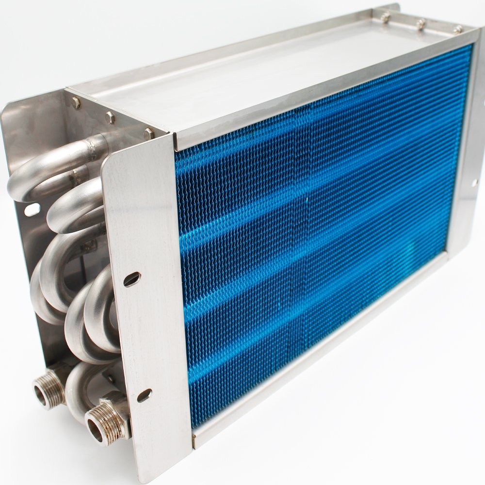 Factory Custom Air Cooled Copper Tube Condenser Heat Exchange Copper Tube Aluminum Finned Heat Exchanger
