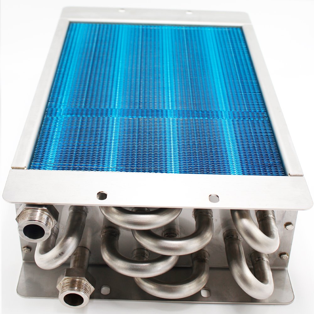 Factory Custom Air Cooled Copper Tube Condenser Heat Exchange Copper Tube Aluminum Finned Heat Exchanger