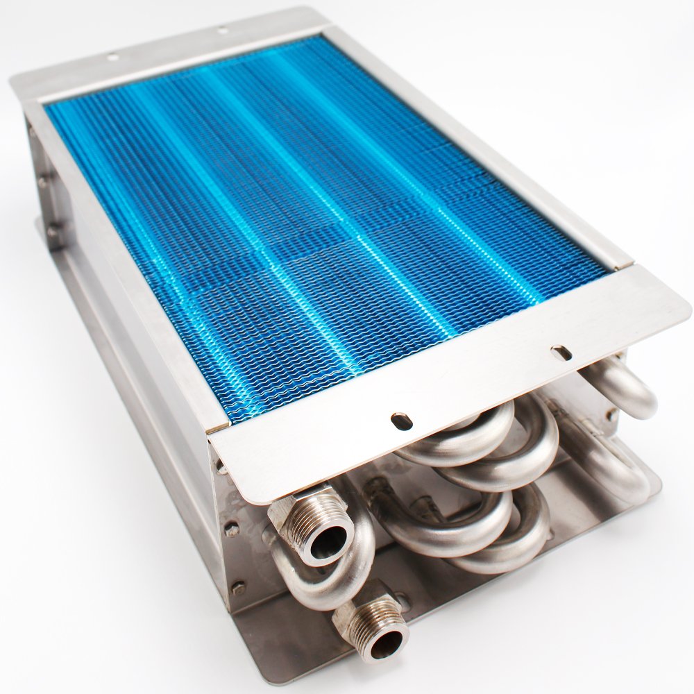 Factory Custom Air Cooled Copper Tube Condenser Heat Exchange Copper Tube Aluminum Finned Heat Exchanger