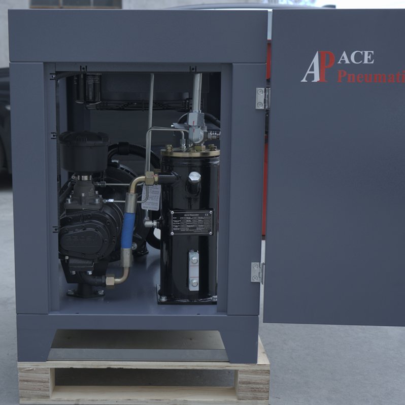 China Manufacturer Silent Compressor 8bar 10bar 14bar 15kw 37kw 55kw 20HP 50HP 75HP Direct Drive Screw air Compressor