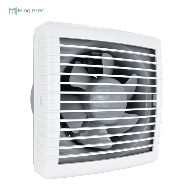6 Inch Shutter Bathroom Wall Mount Air Blower HVAC Hydroponic Extractor Exhaust Fan