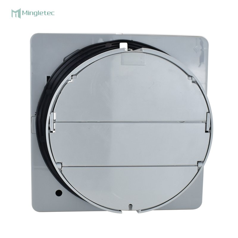 6 Inch Shutter Bathroom Wall Mount Air Blower HVAC Hydroponic Extractor Exhaust Fan