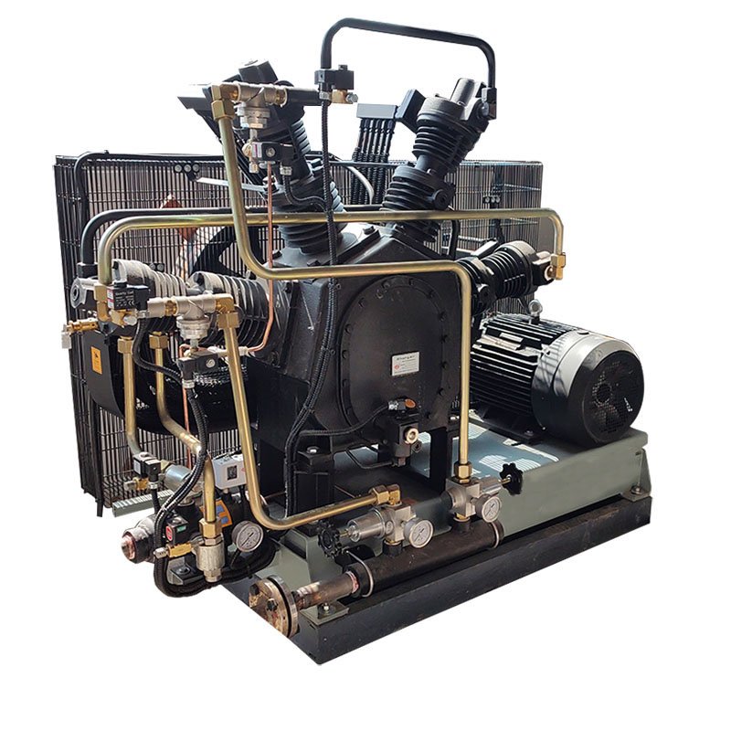 Shang Air 22KW 30HP 4 Cylinder Piston High Pressure Air Compressor 83CSH 83SH 4500psi 100L Tank 2.0m3/min Working Gas Pump