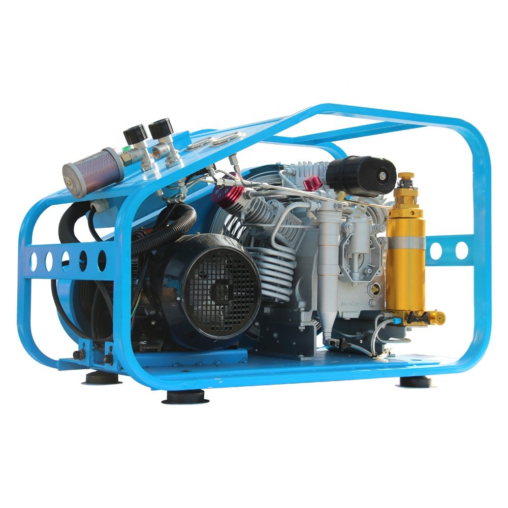 DMC High Pressure Air Compressor 225bar 250bar 300bar 330bar 250L/MIN 9CFM for Scba Scuba Diving Breathe Paintball