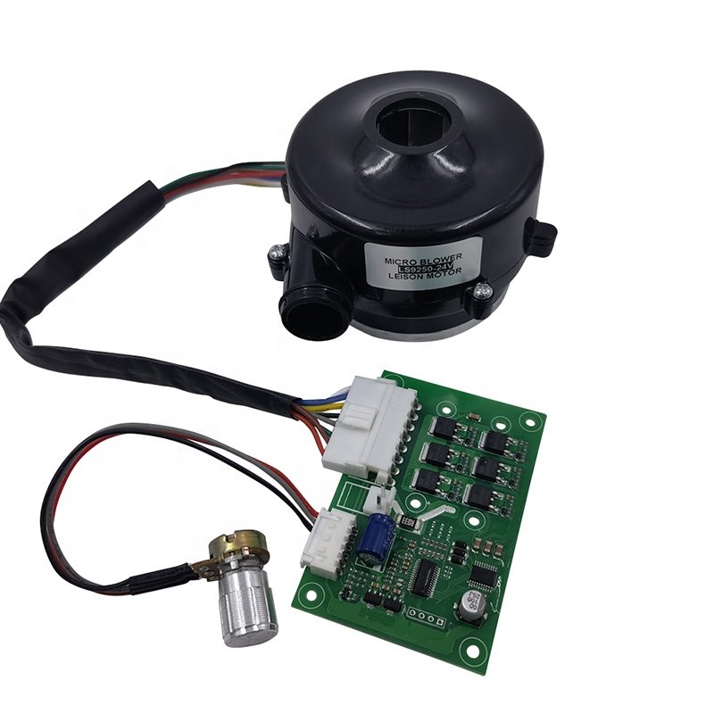 21CFM 24V 12V Powerful DC Mini Air Blower Fan Small Size 92mm Diameter Dust Blower