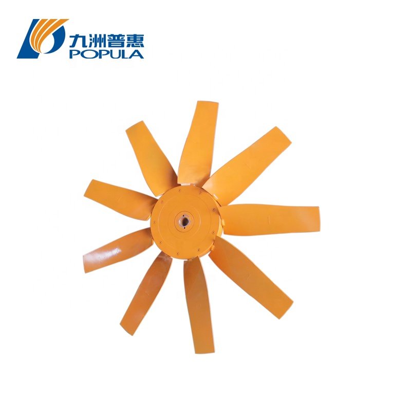 POG Blower for Exhauster Direct Drive Tilt Drum Fan
