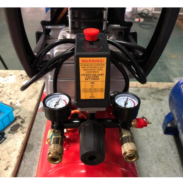 Chic-50 Mini 1.5kw 50L Silent Excellent Air Compressor with Handle Quiet Portable Single Cylinder Fast Selling