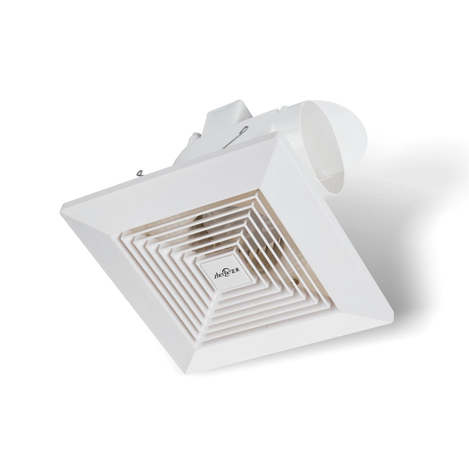 200mm 8 Inch Exhaust Fan Ventilation Fan Kitchen Ceiling Extractor Vent Fan Toilets Duct Blower for Wall Window Bathroom