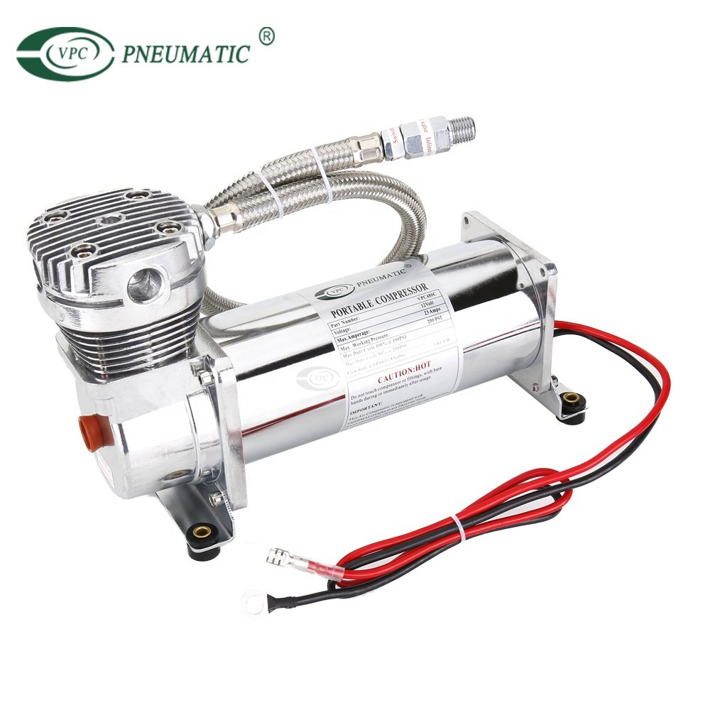 DC12V 444C Air Compressors Air Ride Suspension Compressor