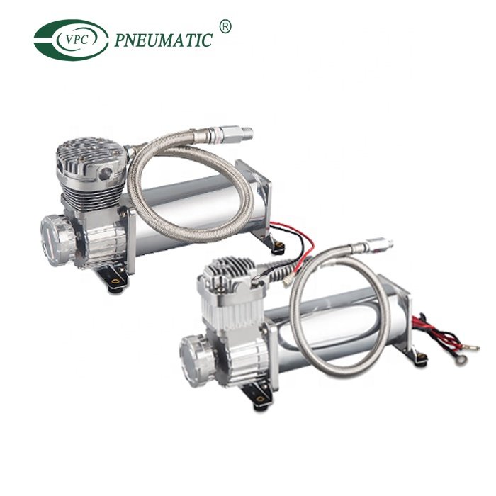 DC12V 444C Air Compressors Air Ride Suspension Compressor