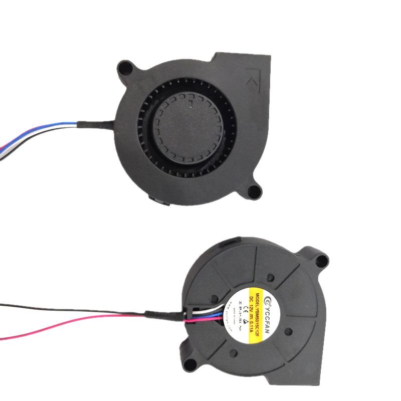 High Air Pressure MmH2O 50X50X15mm 5015 Mini Dc Centrifugal Blower 12v Small Cooling Fan