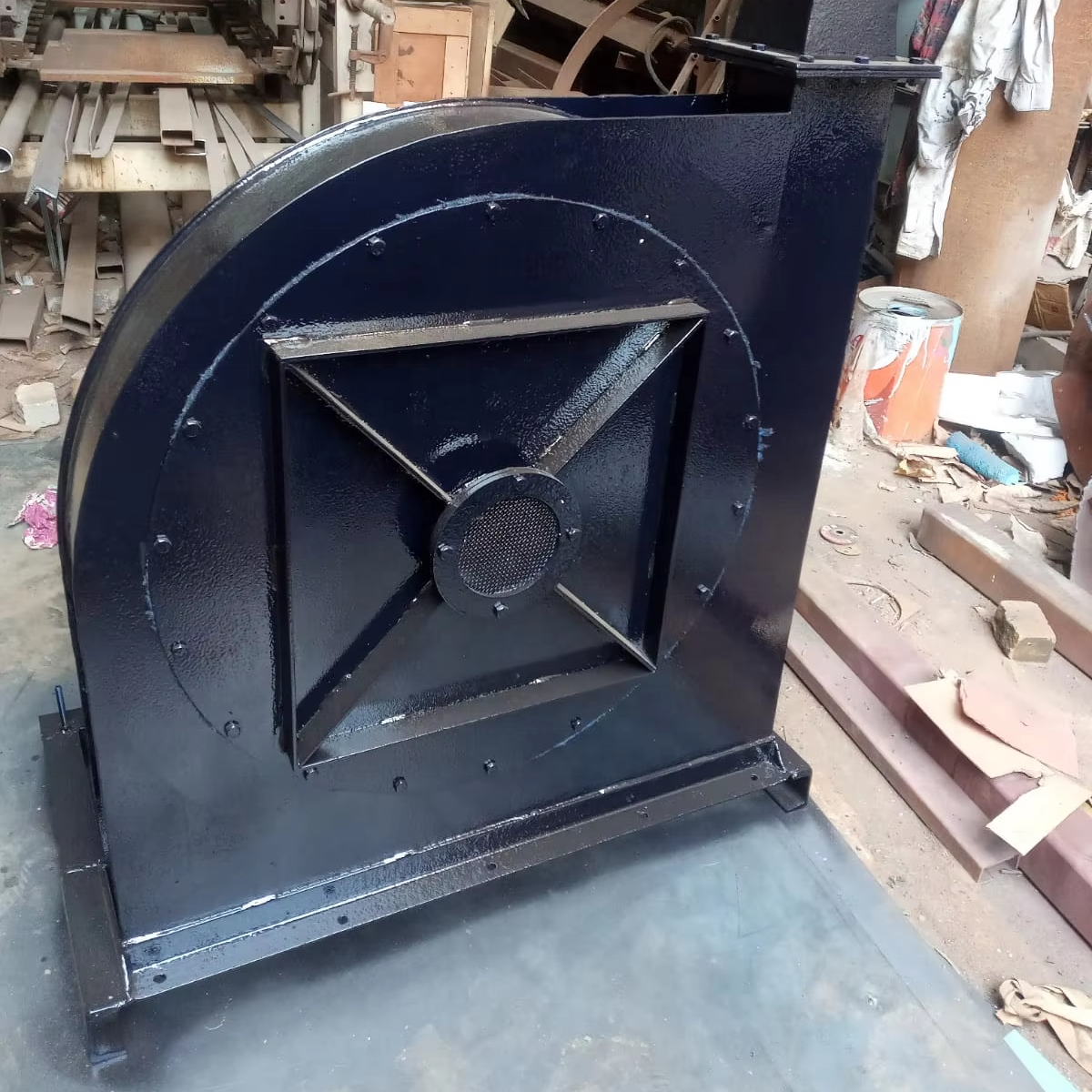 2 H.P Industrial Centrifugal Blower Low Noise High Durable and Powerful ID Fan for Furnace Custom ODM Supported