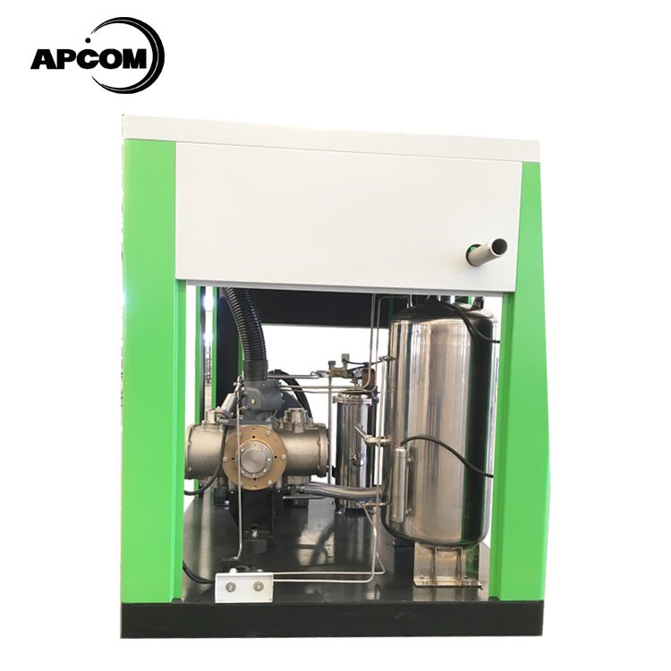 650L/min 10bar 20CFM 7.5HP 5.5kw Screw Oil Free air Compressor